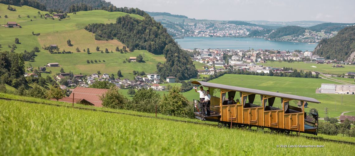 © 2025 CabriO Stanserhorn-Bahn